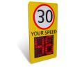 Buy cheap Solar Radar Speed Signs with Phone App Settings for Accurate Measurement from wholesalers