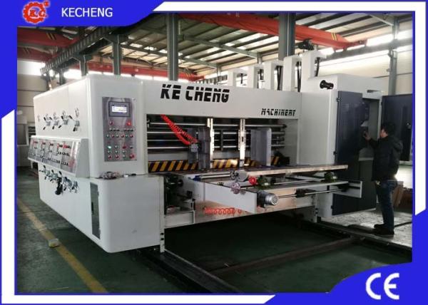Buy cheap Carton Box Flexo Printer Slotter Die Cutter 1224 1632 Top Printing Lead Edge Feeding from wholesalers