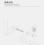 Diameter 11.5mm Black Screw Caps Cabinet Fittings For Flat Packed Furniture