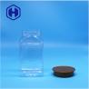 Buy cheap Square Shaped Clear Plastic Peanut Butter Pepper Nuts Cookies Jars Screw Top Lid from wholesalers