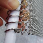 2.8kg/M2 304 Stainless Steel Metal Roller Shutter Building Exterior Wall