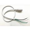 Buy cheap American 3pin white extension power cord without stopper 10A/16A copper power cable from wholesalers