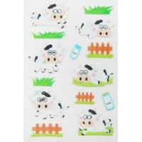 Buy cheap Cute Windows Decor Custom Puffy Stickers 3D Design Japanese Style product