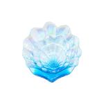Handmade Unique Shell Glass Tableware Glass Fruit Plate For Wedding