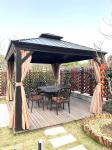 10' x 12' Aluminum and Steel Hardtop Gazebo