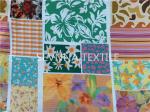 Soft Touch Daisy Pattern Recycled Swimwear Fabric Repreve Nylon