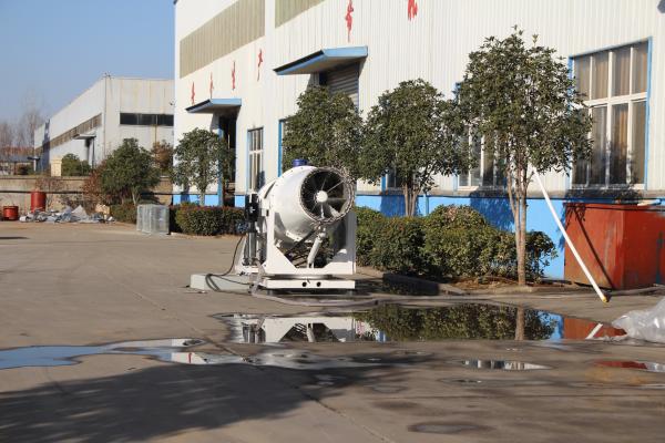 Buy cheap 46.4KW Spray Cannon Dust Suppression 37KW Fan Fog Cannon System from wholesalers