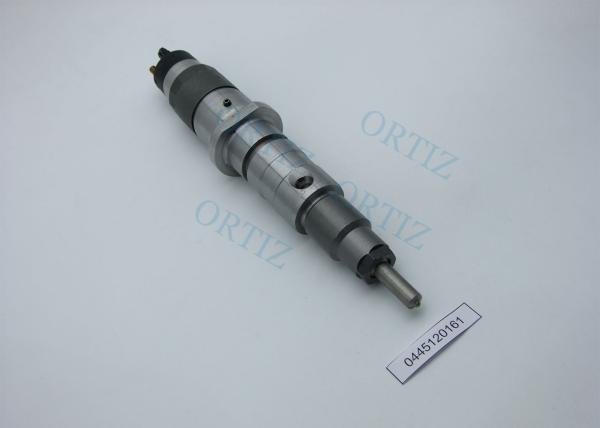 Buy cheap Portable BOSCH Common Rail Injector Black / Silver Color Steel Material 0445120161 from wholesalers