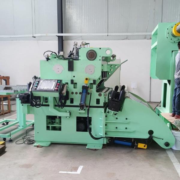 Buy cheap Max Strip Width 1200mm 380V AC Alloyed Decoiler Straightener Feeder 3 In 1 from wholesalers