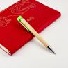 Buy cheap Creative Promotional Bamboo Wood Pen 1.0mm Environmently Retractable Ballpoint Pen from wholesalers