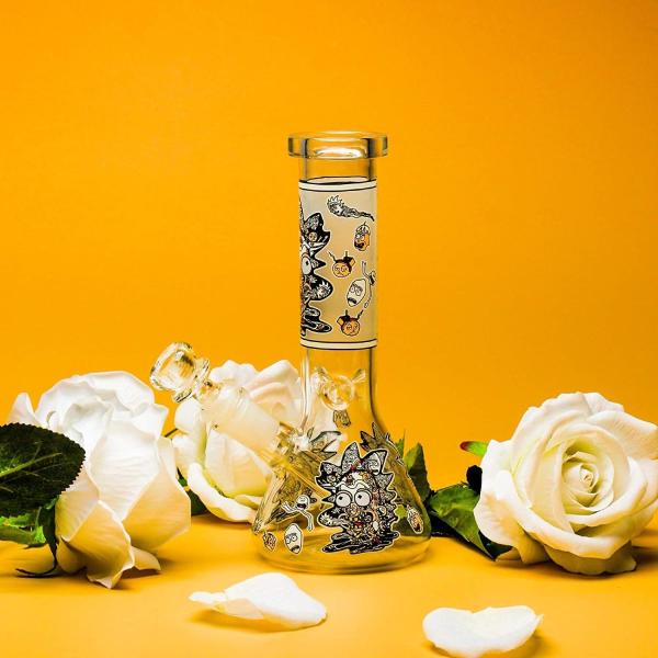 Buy cheap Design Oem Glass Water Pipes 11 Inches Glass Beaker Bongs from wholesalers