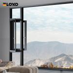 European Standard Soundproof Double Glazing Aluminum Tilt Turn Windows Modern