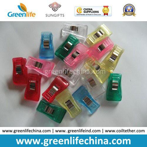 Buy cheap Plastic Office Supply Transparent Colors Paper Clip Office Supply from wholesalers