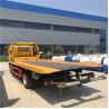 Buy cheap 6 Tons 700p Isuzu Japan Light Duty Flatbed Tow Truck With 2 Sections Underlift from wholesalers