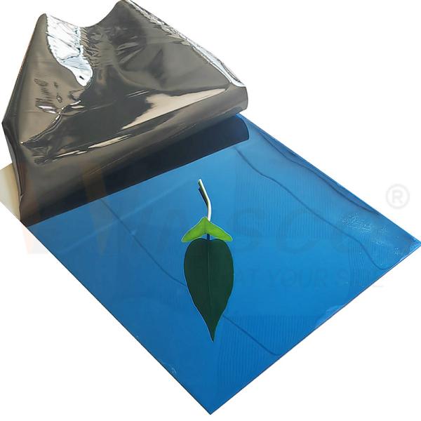 Buy cheap 8K Mirror Surface Inox Metal Plate Stainless Steel Blue Color Sheet 316 316 Grade from wholesalers