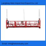 Building maintenance steel ZLP series temporary suspended platform in China