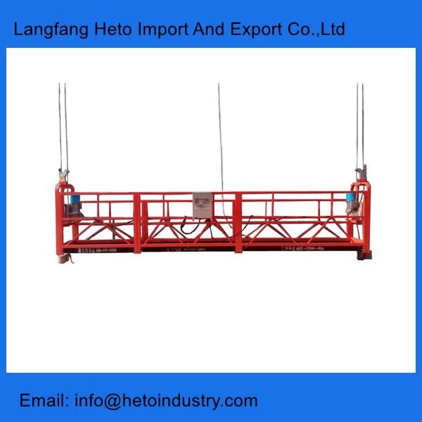 Buy cheap China electric cradle exporter building maintenance temporary ZLP630 suspended platform from wholesalers