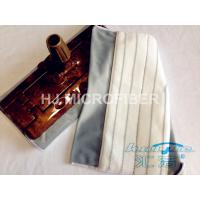 Buy cheap 100% Polyester White Microfiber Dust Mop 20 x 36cm , Microfiber Cleaning Mop product