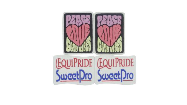 Iron - On Bespoke Embroidered Badges , Square Shape Custom Made Embroidered