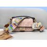 Buy cheap Women F Letters Pattern Denim Baguette Bag Embroidery Series from wholesalers