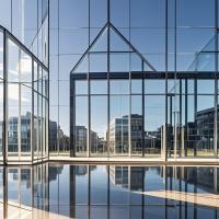 Buy cheap Waterproof Soundproof Tempered Glass Curtain Wall Hurricane Proof For Standard product