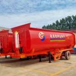 Tank Powder Transportation Dump Trailer Tipping Trailer Powder Truck Semi