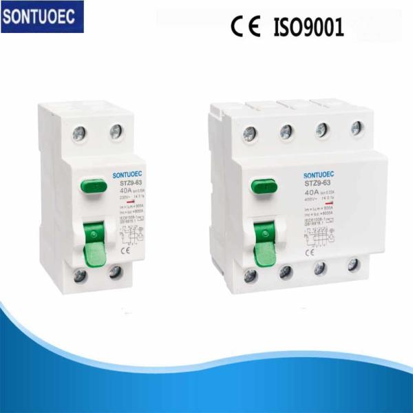 Buy cheap Plastic PA66 RCCB Earth Leakage Circuit Breaker 63A 4 Pole from wholesalers