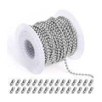 Buy cheap Plain Finish Stainless Steel Ball Chain Bead Belt Chain for Jewelry Making Supplies product