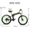 Buy cheap Luxury Style 48V 500W Motor 26" *4.0 Fat Tyre Folding Electric Bike with Adjustable Stem from wholesalers