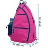 Buy cheap Unisex Polyester Pickleball Sling Bag With Water Bottle Holder from wholesalers