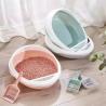 Buy cheap Amazon Hot Sale High Quality Semi-Enclosed Anti-hourglass Splash Proof Cat Toilet Cage With Litter Box For Pet from wholesalers