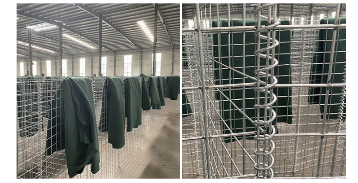 Explosion-proof cage High Strength Border Protective Defense barrier Defensive Wall sand filled welded wire mesh Gabion