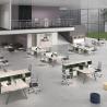 Buy cheap Modern Commercial Furniture'S Executive CEO Melamine Office Table Extendable from wholesalers