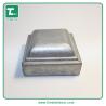 Buy cheap Manufacture 2 inch 2.5" press fit Aluminum flat Cap fence post cap from wholesalers