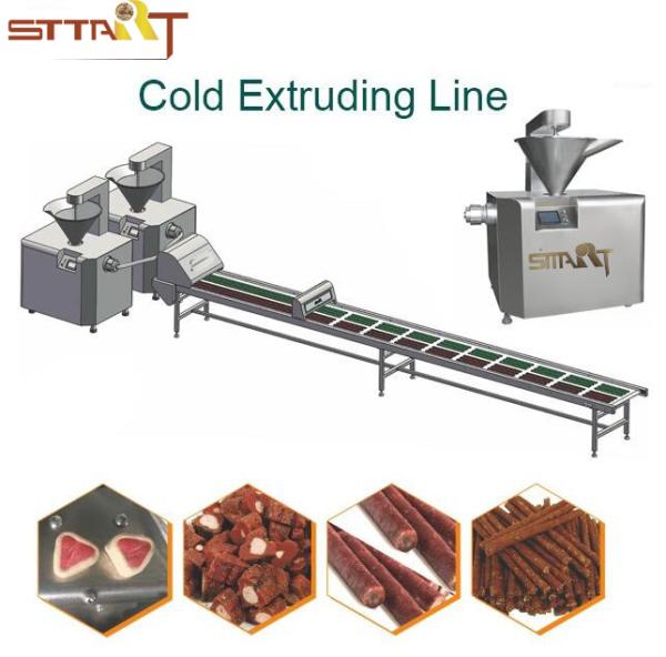 Buy cheap Cold Extrusion Pet Food Extruder Machine / Dog Treat Making Machine from wholesalers