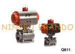 Buy cheap Pneumatic Operated Ball Valve With Actuator Solenoid Valve Limit Switch from wholesalers