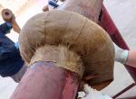 Yellow Profiling Petrolatum Mastic Coating Pipeline ISO Certificated