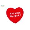 Buy cheap Felt Non Woven Material Embroidered Heart Patch Shoes Logo Applique Small from wholesalers
