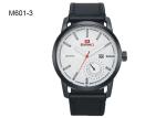 4 Pointers Brief Men's Quartz Watch Date Minimalist Classic Dress Wristwatch