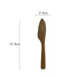 Outdoor Camping Portable Shovel Spoon Fork Wooden Spatula Cake Knife and Fork