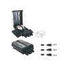 Buy cheap 16 Core fiber optic splicing closure, IP68 PP+GF material enclosure fiber optic from wholesalers