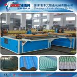 pvc asa roof corrugated tile sheet extrusion plant