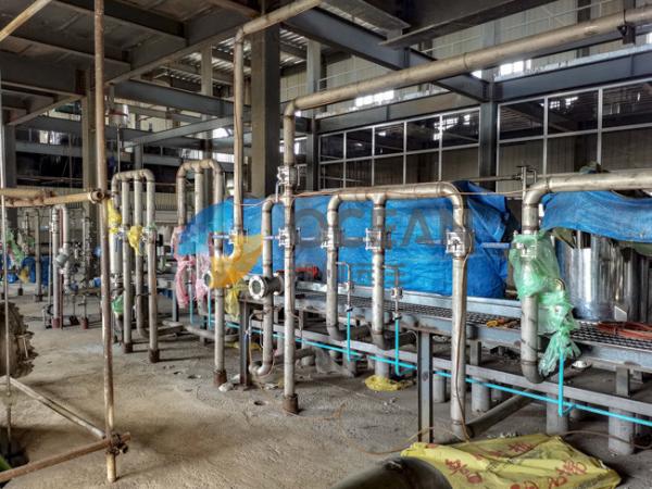 Buy cheap Rapeseed Oil Edible Oil Refinery Plant 304 SS Soybean Oil Refinery Plant from wholesalers