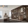 Buy cheap Bedroom Design Walk In Wardrobe Closet With Modern Design And Aluminium Frame Glass Door from wholesalers