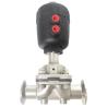 Buy cheap Stainless Steel 316L Pneumatic Diaphragm Valve for Water Media DN15-DN57 Port Size from wholesalers