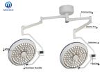 Medical LED Double Ceiling Mounted Operating Shadowless Lamp Surgical Medical