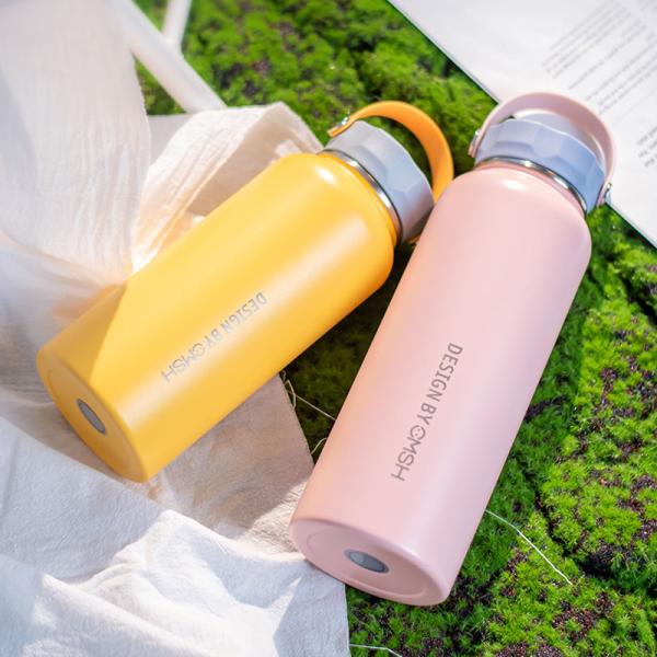Buy cheap 304 Stainless Steel Metal Type Custom Logo 1000ml Vacuum Bottle For Outdoor Travel Cup from wholesalers