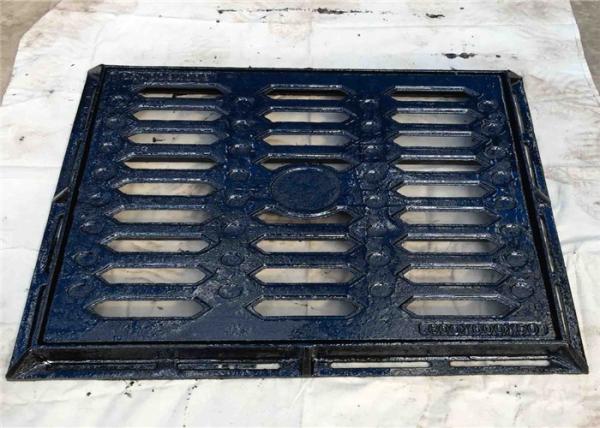 Buy cheap Heavy Duty Cast Iron Channel Grating Square Storm Drain Grates For Drainage from wholesalers