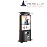 Scrolling T420mm 1.2mm Thickness Recycling Bin Advertising