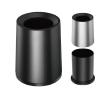 Buy cheap Premium Stainless Steel Hotel Waste Bins Subuliform Shape For Bathroom from wholesalers
